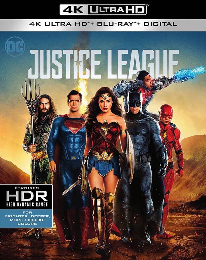 Justice League 4K HDR 2017 UHD 2160p