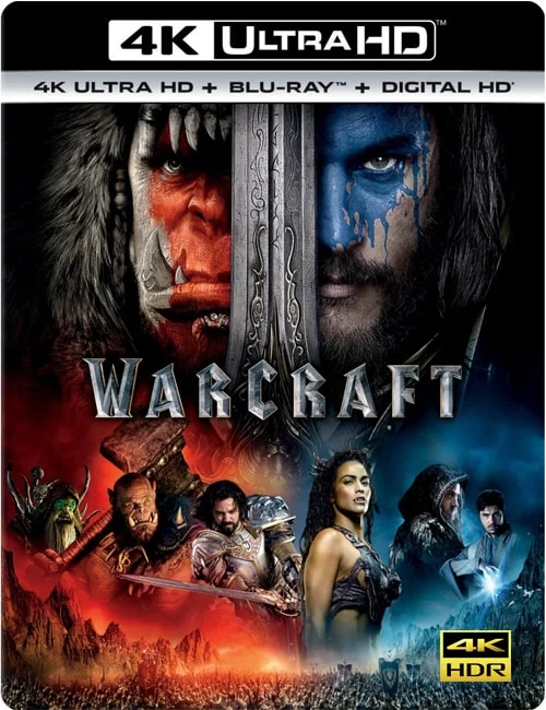 Warcraft 2016 Blu-ray 4K HDR