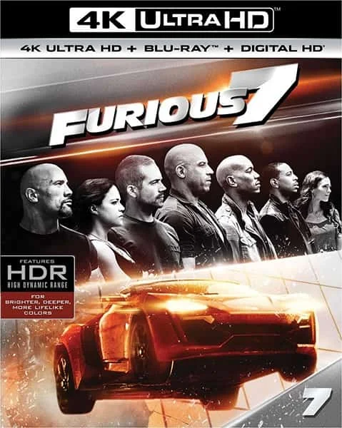 Furious Seven 2015 HDR10 4K Ultra HD