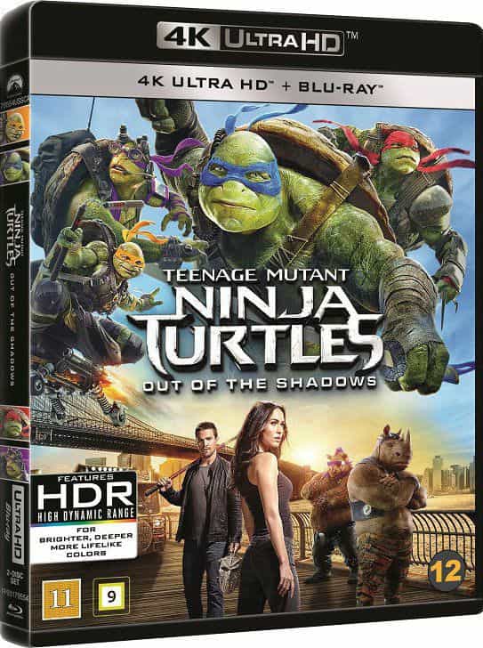 Teenage Mutant Ninja Turtles: Out of the Shadows 4K 2016 Ultra HD 2160p
