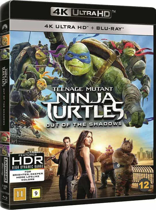 Teenage Mutant Ninja Turtles: Out of the Shadows 4K 2016 Ultra HD 2160p