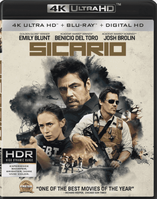 Sicario 4K 2015 Ultra HD 2160p