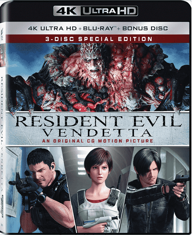 Resident Evil Vendetta 4K RIP 2017 Ultra HD 2160p