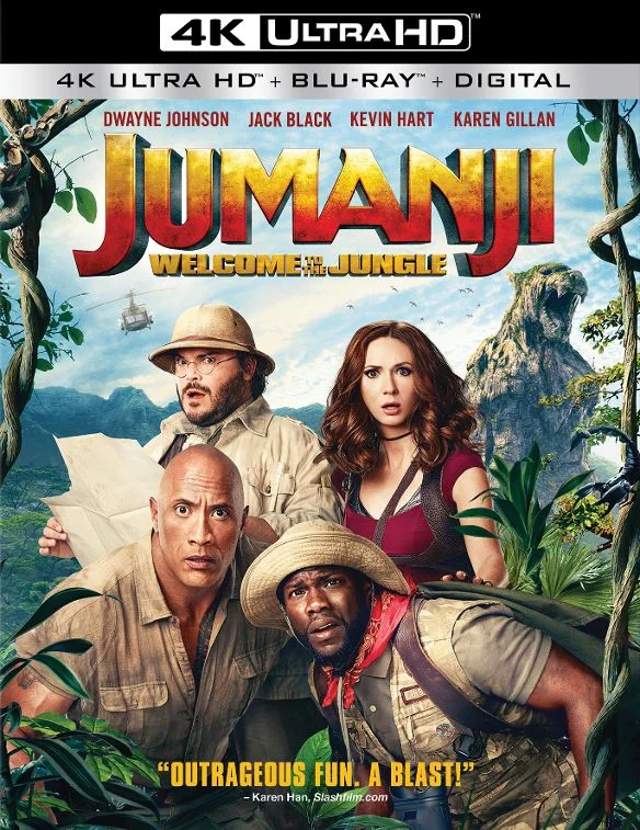 Jumanji: Welcome to the Jungle 4K 2017 Ultra HD 2160p