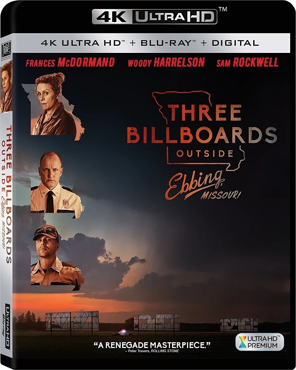 Three Billboards Outside Ebbing, Missouri 4K 2017 Ultra HD 2160p