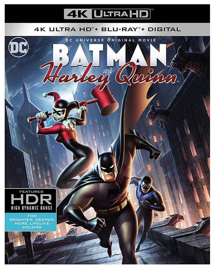 Batman and Harley Quinn 4K HDR 2017 UHD 2160p