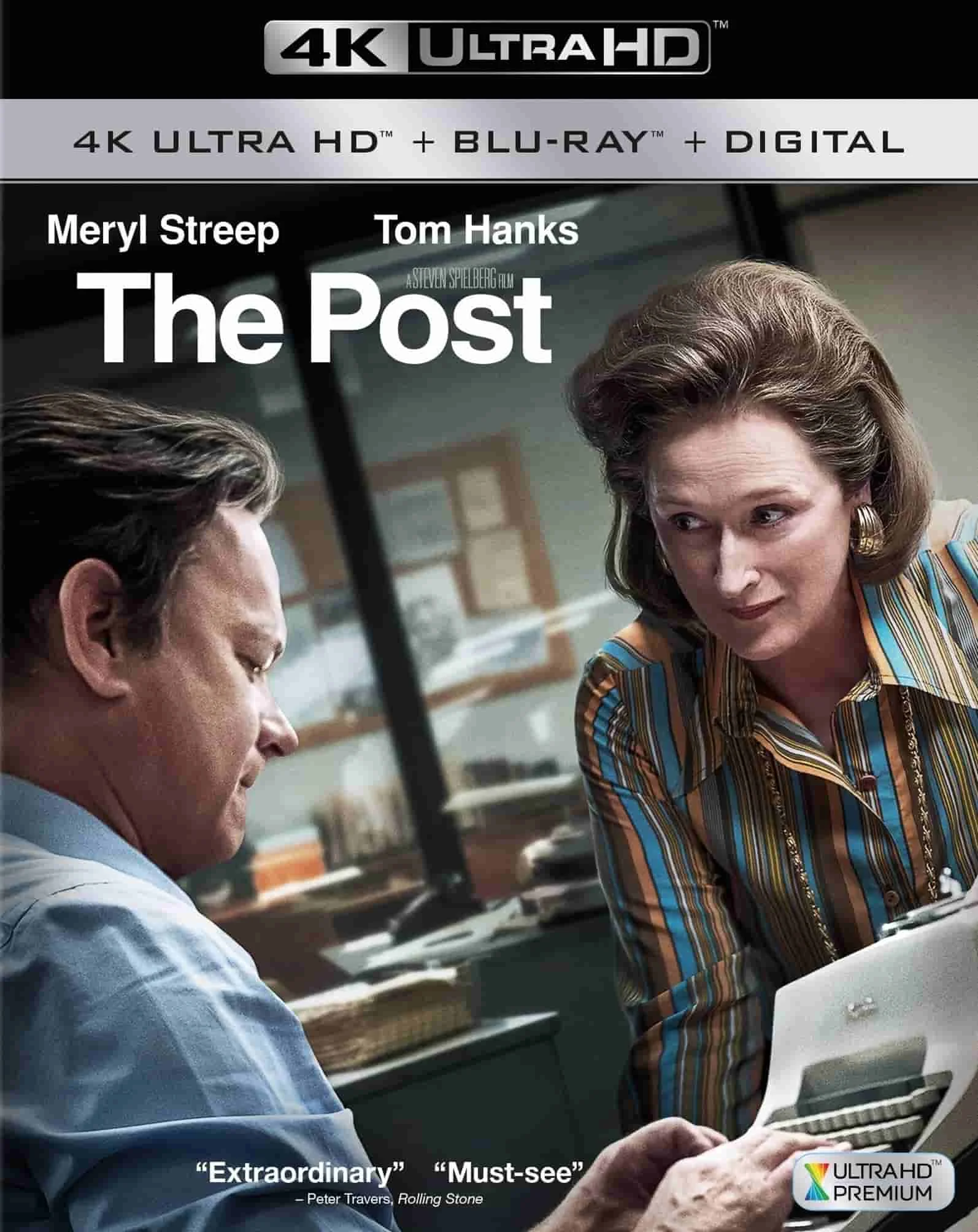 The Post 4K HDR 2017 Ultra HD Blu-ray RIP