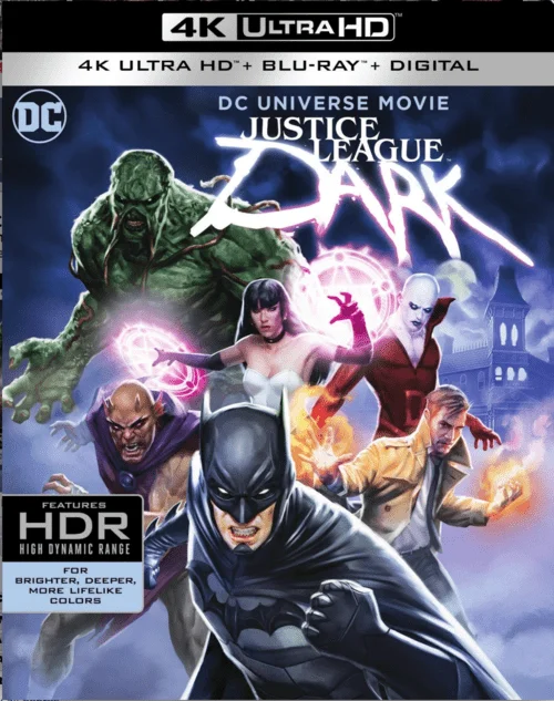 Justice League Dark 4K 2017 Ultra HD 2160p