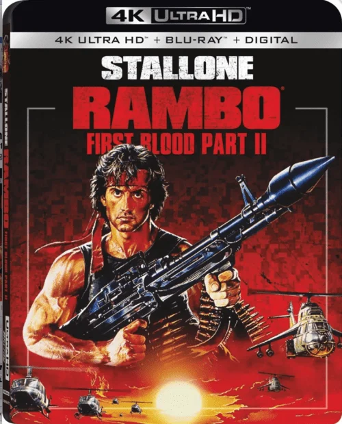 Rambo: First Blood Part II 4K 1985 Ultra HD 2160p