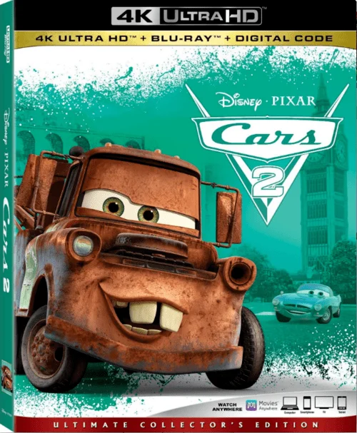 Cars 2 4K 2011 Ultra HD