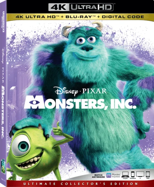 Monsters Inc 4K 2001 Ultra HD 2160p