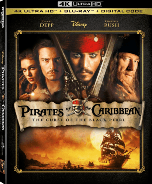 Pirates of the Caribbean: The Curse of the Black Pearl 4K 2003 Ultra HD 2160p
