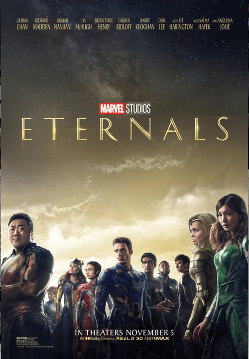 Eternals 4K 2021 Ultra HD 2160p